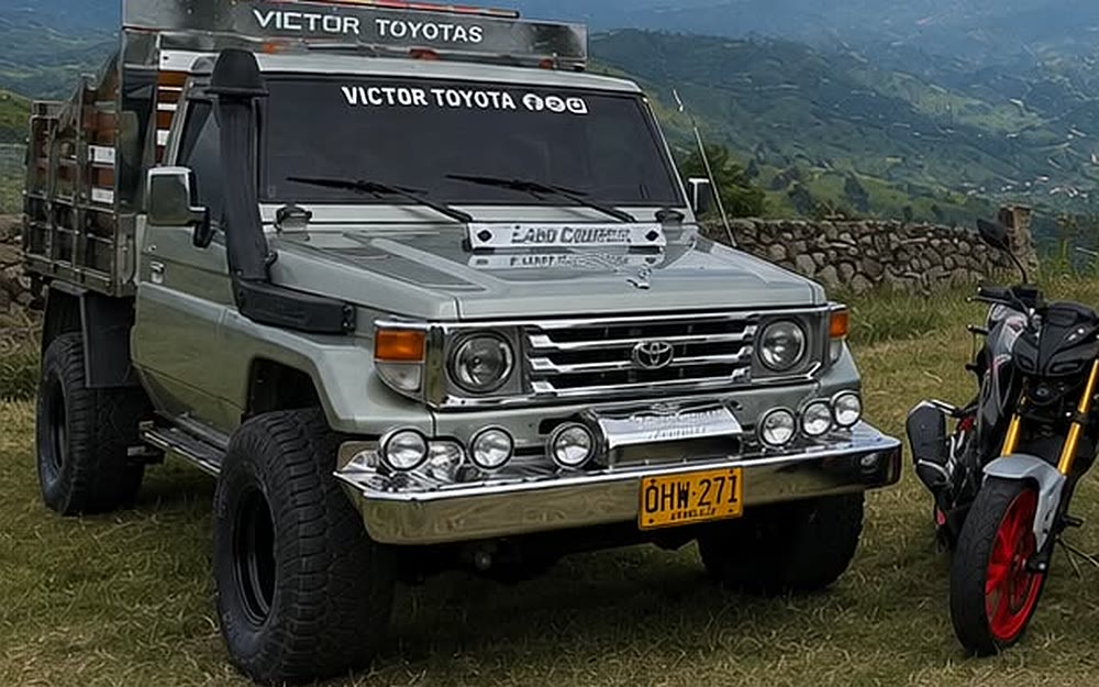 Toyota Turbo diésel de estacas